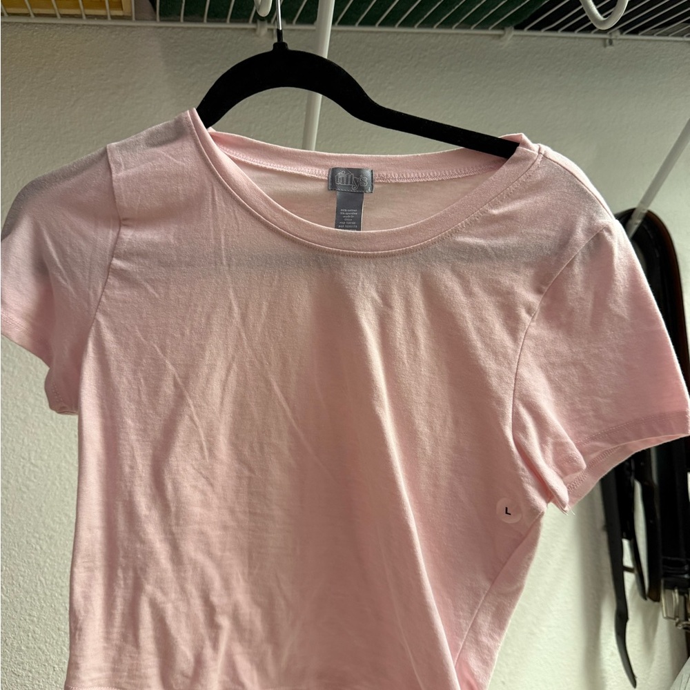 Tilly's Soft Pink Short Sleeve Tee